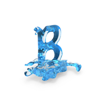 Water Letter B PNG & PSD Images