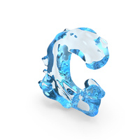 Water Letter C PNG & PSD Images