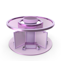 Violet Exhibition Expo Display Stand PNG & PSD Images
