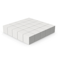 White Cubes PNG & PSD Images