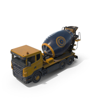 Concrete Mixer Truck PNG & PSD Images