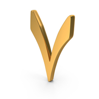 Gold Arabic Number Seven Icon PNG & PSD Images