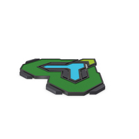 Scifi Shape Green PNG & PSD Images
