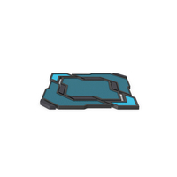Scifi Shape Blue PNG & PSD Images