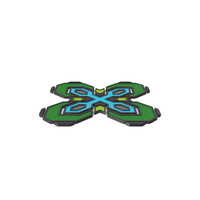 Green SciFi Shape PNG & PSD Images