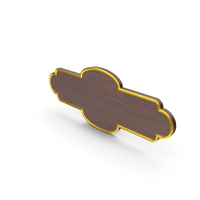 Wooden Name Plate PNG & PSD Images