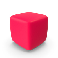 Pink Cube Shape PNG & PSD Images