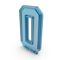 Glass Letter Q PNG & PSD Images