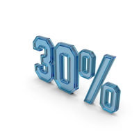 Glass 30 Percentage Symbol PNG & PSD Images