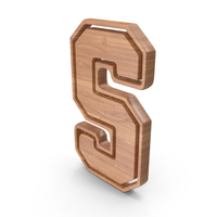Wood Letter S PNG & PSD Images