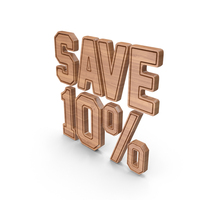 Wood Save 10 Percent Symbol PNG & PSD Images