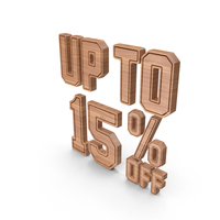Up To Off Percentage Wood 15 PNG & PSD Images