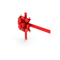 Red Gift Bow Ribbon PNG & PSD Images