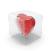 Heart In Ice PNG & PSD Images