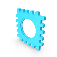 Playground Puzzle Cube Hall Blue PNG & PSD Images
