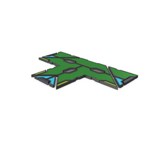 Scifi Shape Green PNG & PSD Images