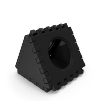 Black Pyramid Playground Puzzle PNG & PSD Images