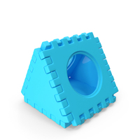 Blue Playground Puzzle Pyramid PNG & PSD Images