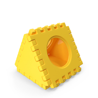 Playground Puzzle Pyramid Yellow PNG & PSD Images