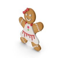 Gingerbread Girl PNG & PSD Images