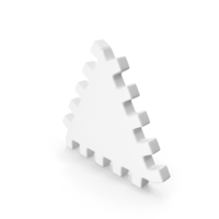 Playground Triangular Puzzle Piece White PNG & PSD Images