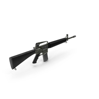 M16 A2 Modern Firearm PNG & PSD Images