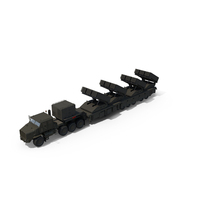 Multiple Rocket Launch System with Transporter Green Simple Interior PNG & PSD Images