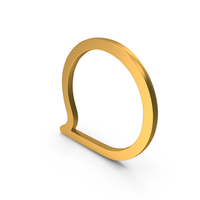Gold Speech Bubble Icon PNG & PSD Images