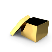 Gold Gift Box PNG & PSD Images