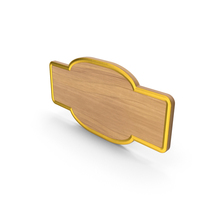 Wooden Name Plate PNG & PSD Images
