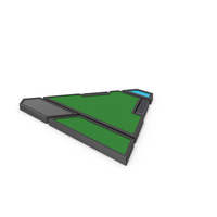 Green SciFi Shape PNG & PSD Images