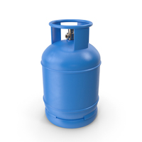 Blue Gas Cylinder PNG & PSD Images
