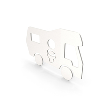 Self Contained Camper Van Icon PNG & PSD Images