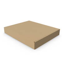 Cardboard Closed Flat Box PNG & PSD Images