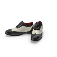 Classic Mens Wingtip Shoes PNG & PSD Images