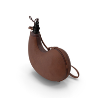 Leather Wineskin Brown PNG & PSD Images