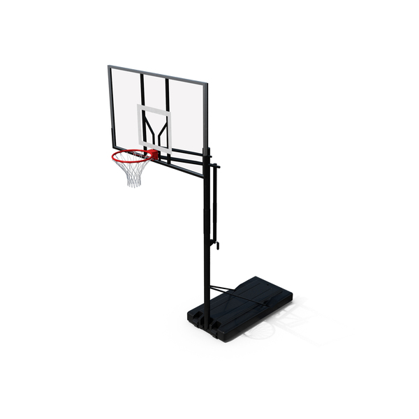 Portable Basketball Hoop Stand With Adjustable Height PNG & PSD Images