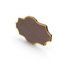 Wooden Name Plate PNG & PSD Images