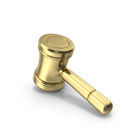 Gold Hammer Icon PNG & PSD Images