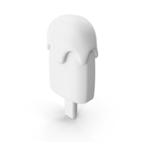 White Ice Cream With Top-up Icon PNG & PSD Images