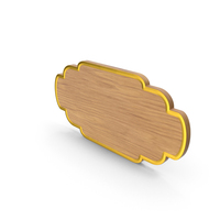 Wooden Name Plate PNG & PSD Images
