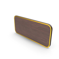 Wooden Name Plate PNG & PSD Images