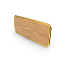 Wooden Name Plate PNG & PSD Images