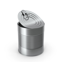 Tin Can Opened PNG & PSD Images