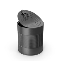 Opened Metal Tin Can PNG & PSD Images