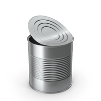 Opened Goods Tin Can PNG & PSD Images