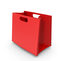 Red Shopping Bag PNG & PSD Images
