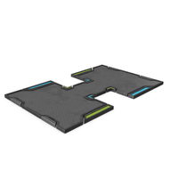 Scifi Panel Shape Used PNG & PSD Images