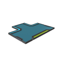 Blue SciFi Panel PNG & PSD Images