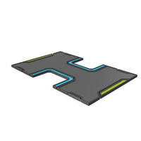 Scifi Panel Shape Grey PNG & PSD Images